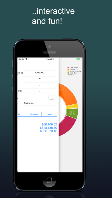 Screenshot #2 pour Net Pay Salary Calculator US