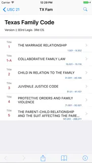 texas family code (lawstack's tx law/statutes) iphone screenshot 1