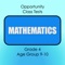An app for year 4 kids preparing opportunity class or/and scholarship test