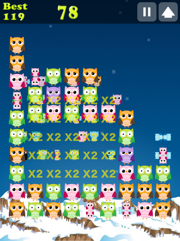 Cute Owl Pop iPad screenshot