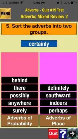 Game screenshot easyLearn Adverbs in English Grammar mod apk