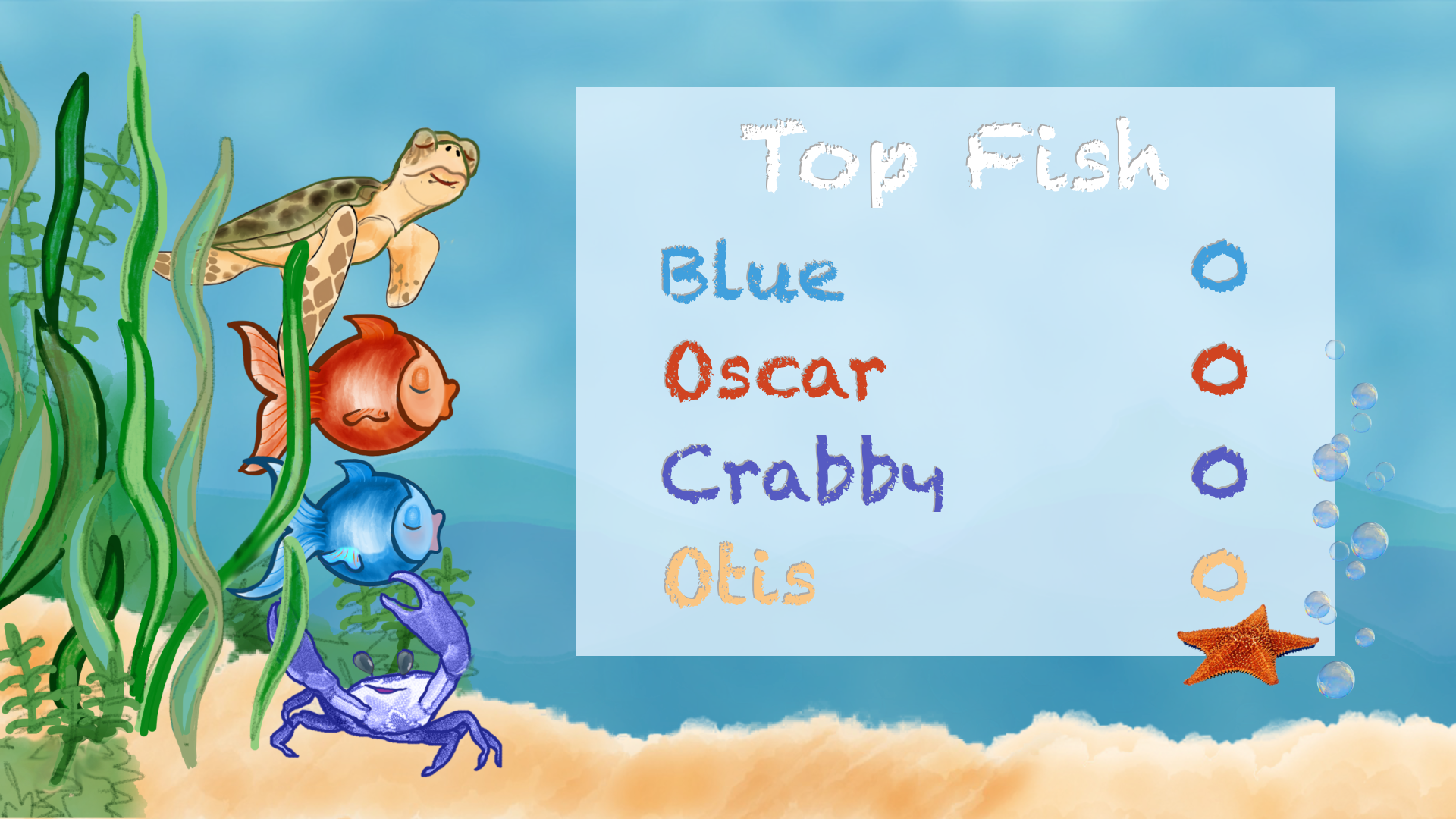 Oscar's Bubbles