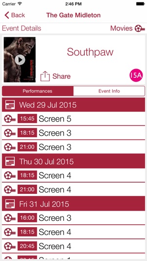 Gate Cinemas(圖3)-速報App