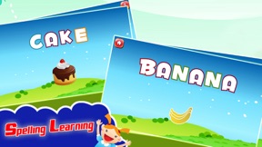 Spelling Learning Foods Phonics Words for Kids screenshot