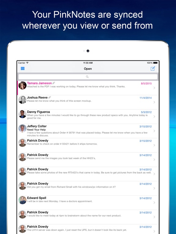 Screenshot #5 pour PinkNotes