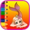 Cute Mermaid Coloring Book Pages Free - Kids Games