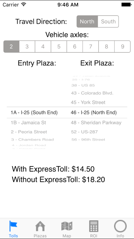 Denver E-470 Toll Road 2017 App Store screenshot 1