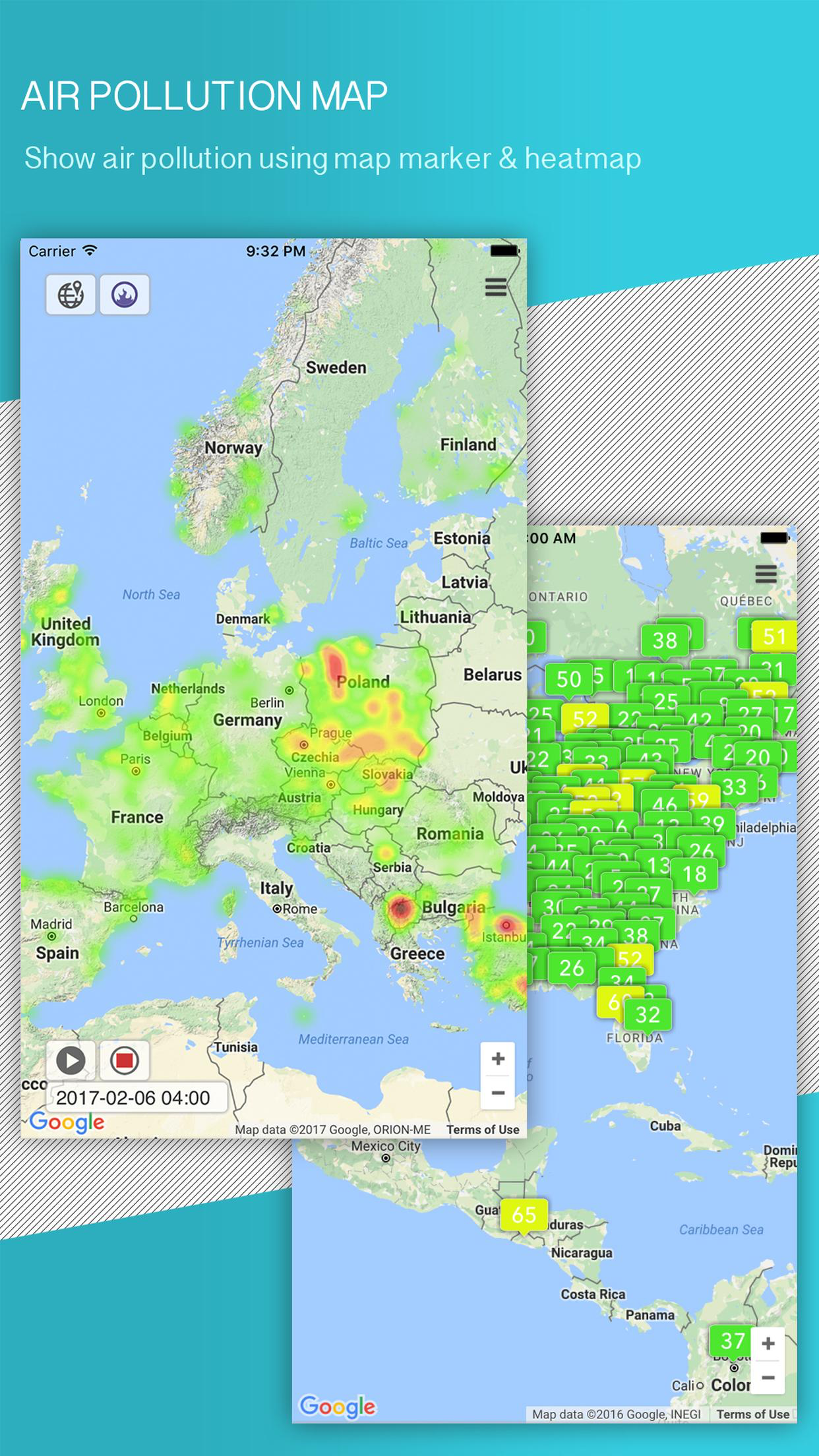 Global Air Quality - Real Time Air Quality Indices screenshot 2