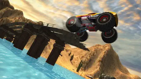 Offroad Monster Truck Desert Safari Hill Driving
