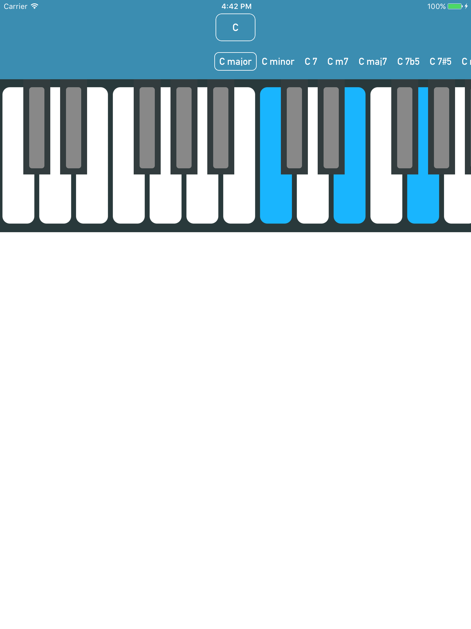 Chords for Piano