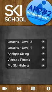 ski school intermediate iphone screenshot 1