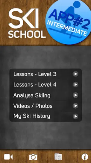 Скриншот Ski School Intermediate на iPhone 1