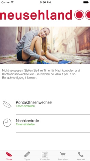 Neusehland-Kontaktlinsen Club