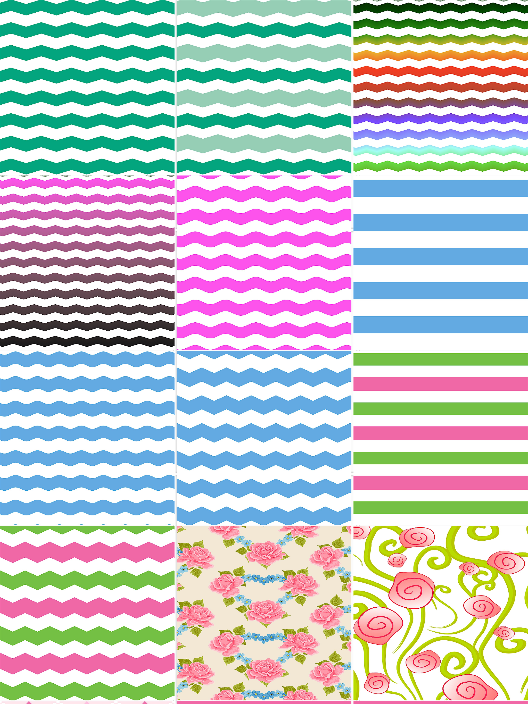 Girly Monogram Wallpapers - Cute Colorful Themes screenshot 5