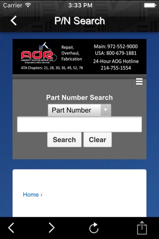 Aircraft Ducting Repair, Inc. screenshot 3