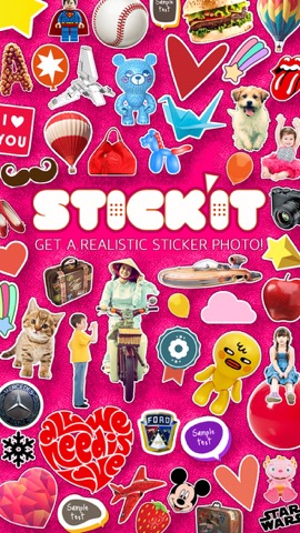 Stick'It - photo sticker makerのおすすめ画像1