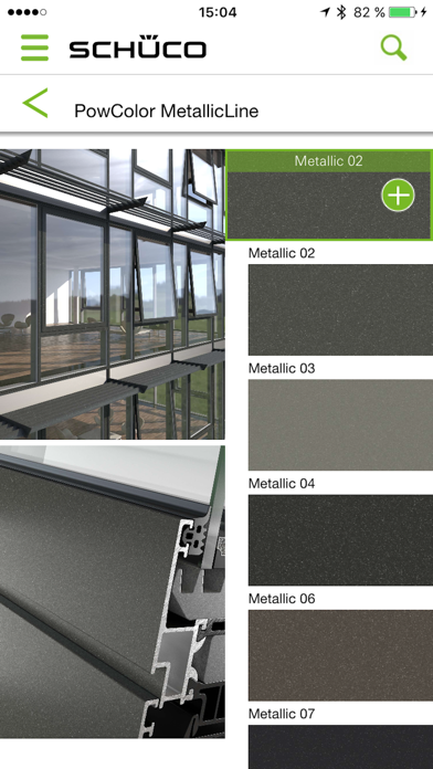 Screenshot #2 pour Schueco ColourChart