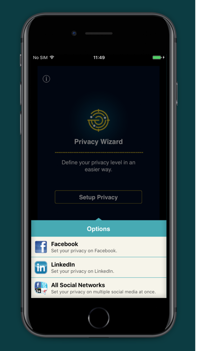 Screenshot #2 pour Privacy Wizard
