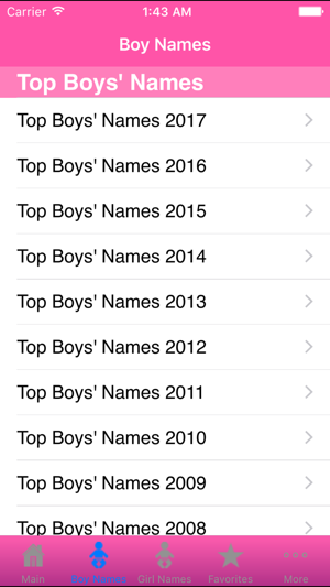 Baby Names - Idea Helper & Collection Up to 2017+(圖2)-速報App