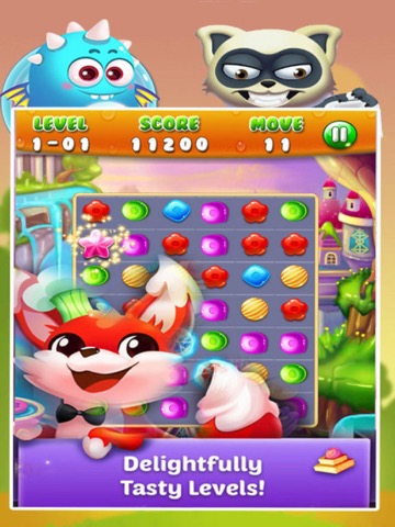 Sweet Cookie Crush - 3 match puzzle charm splashのおすすめ画像5