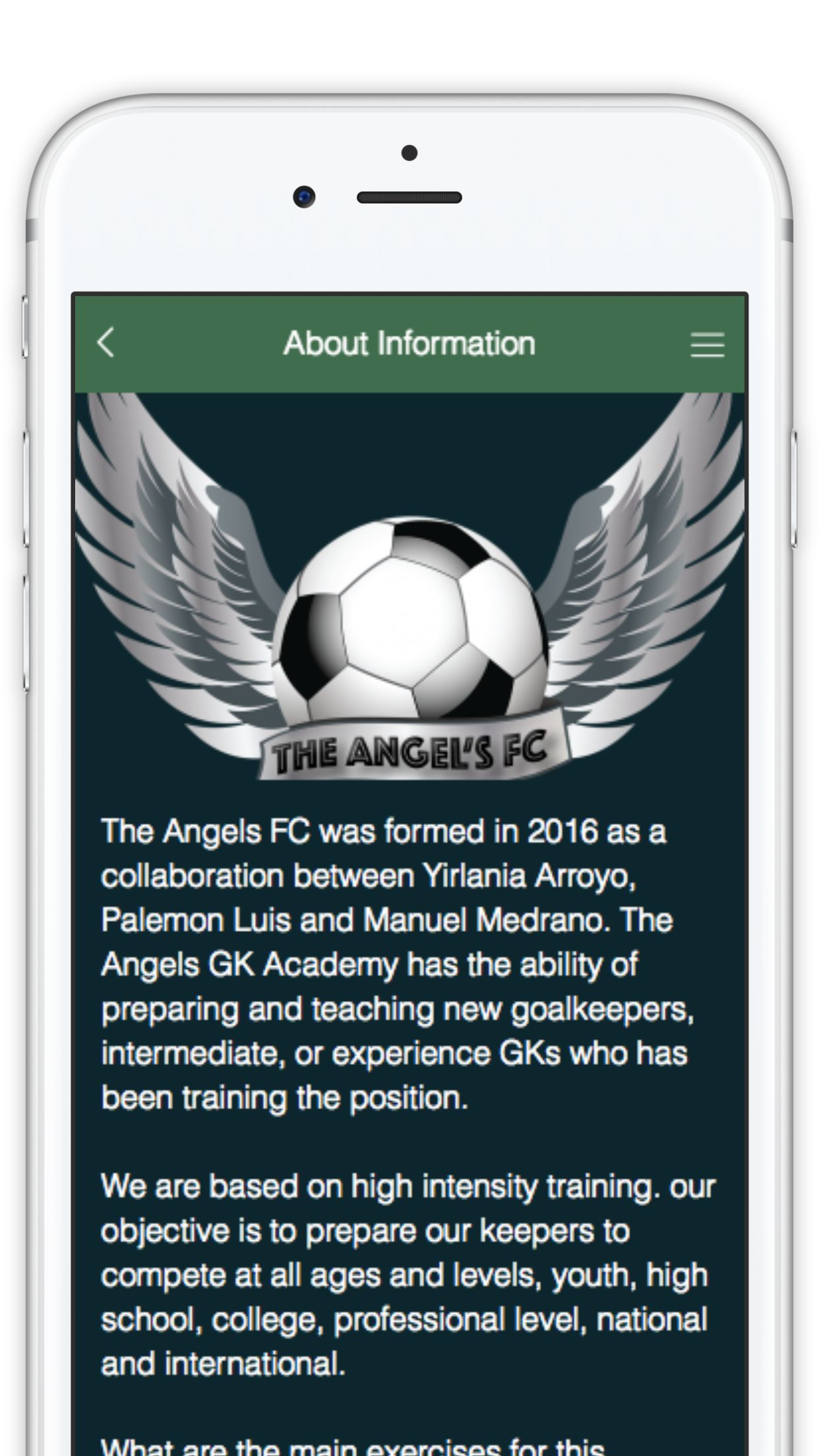 The Angels FC screenshot 2