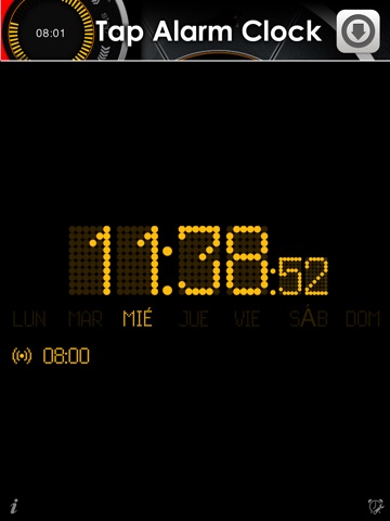 Tap Alarm Clock Lite screenshot 2