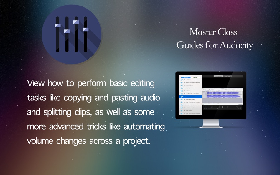#3. Master Class - Guides for Audacity (macOS) 由: xin jin