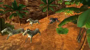 Zebra Simulator & Animal Wildlife Game screenshot #3 for iPhone