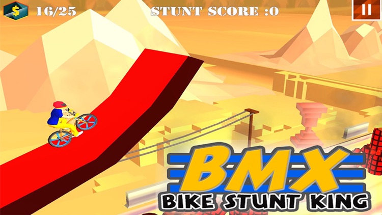 BMX Bike Stunt Race screenshot-4
