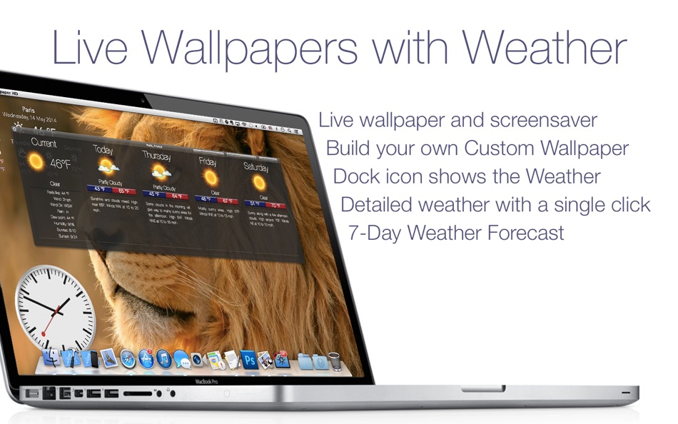 #1. Live Wallpaper Engine HD (macOS) โดย: Voros Innovation