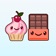 Kawaii Food Sticker app icon - Stickers app for iPhone
