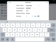 Debt Payoff Pro ipad bilder 2