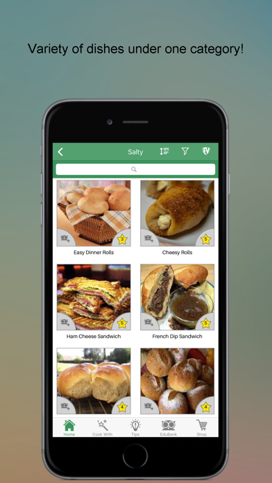 Screenshot #3 pour Burgers and Sandwiches Recipes