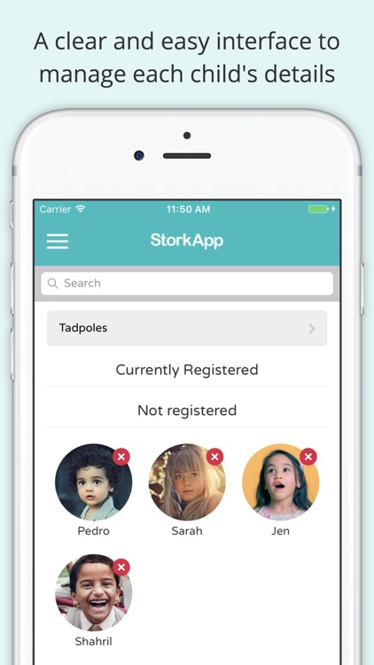 Stork App – Childcare Tracking