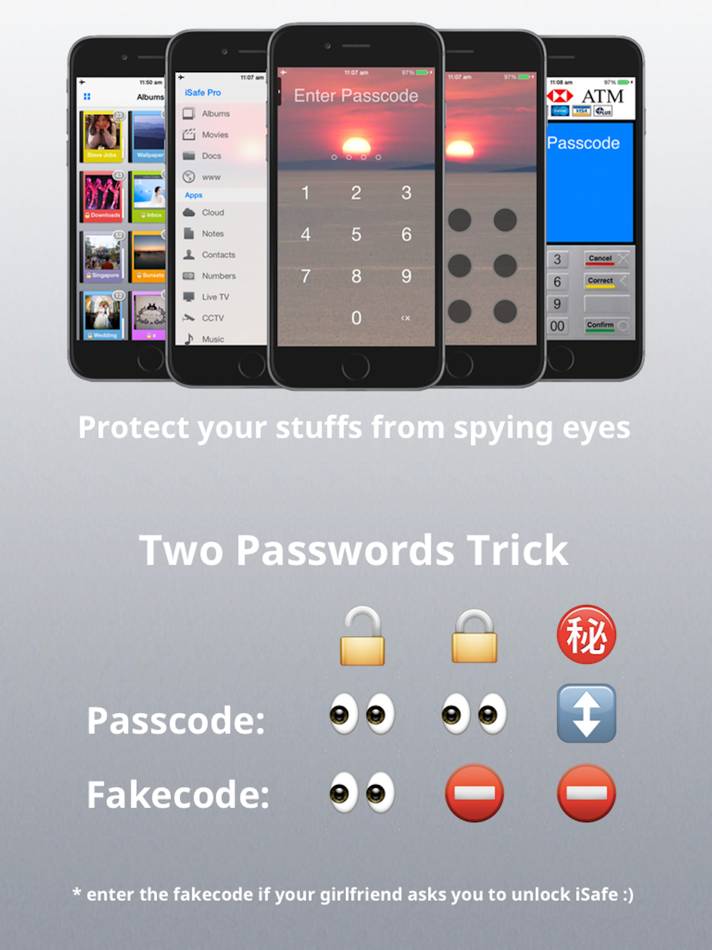 #1. iSafe HD (iOS) 由: Fanship