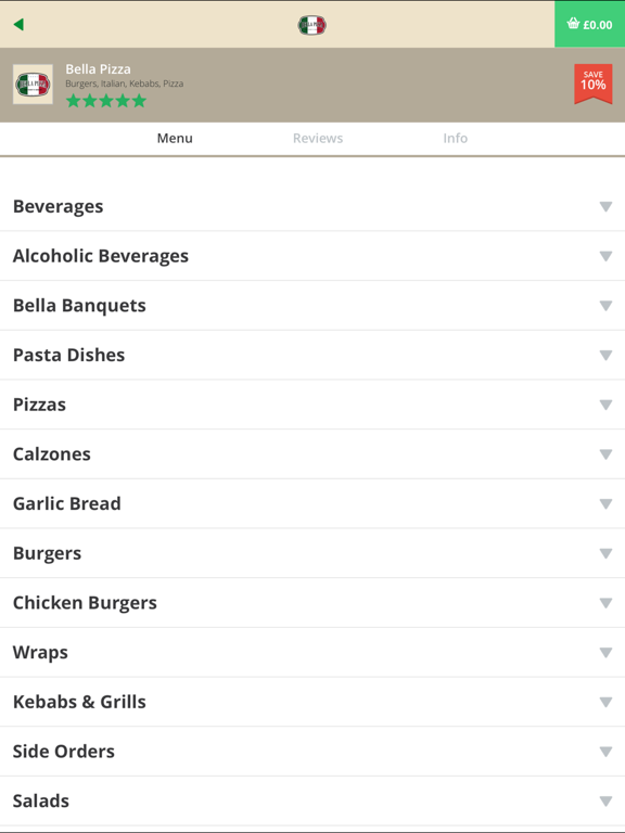 Screenshot #6 pour Bella Pizza WF10