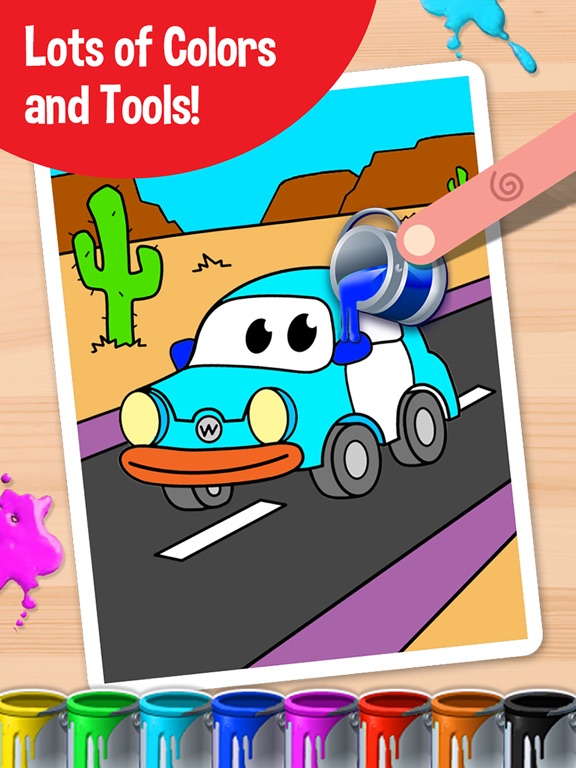 Screenshot #5 pour Coloring Book FREE: for Toddlers Kids Boys & Girls