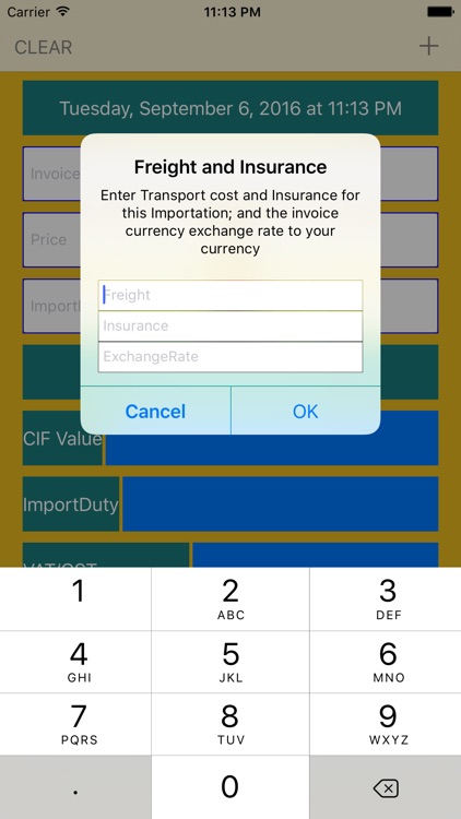 Customs Duty Calculator