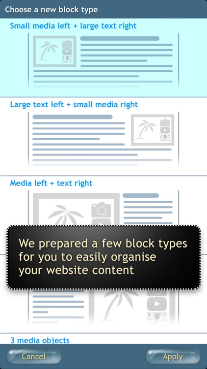 SimDif Website builder helps you create a web site