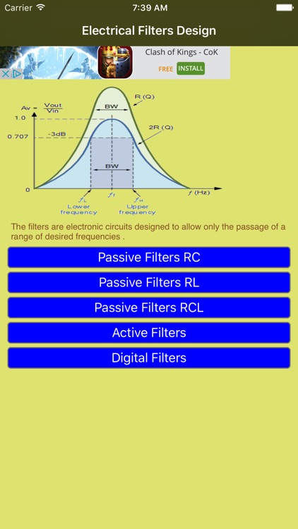 Electrical Filters Engineering