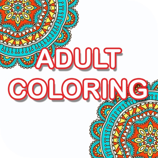 color therapy free adult coloring books for adults iOS App