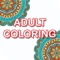 Icon color therapy free adult coloring books for adults