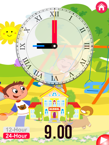 Clock Learning for Kids screenshot 2