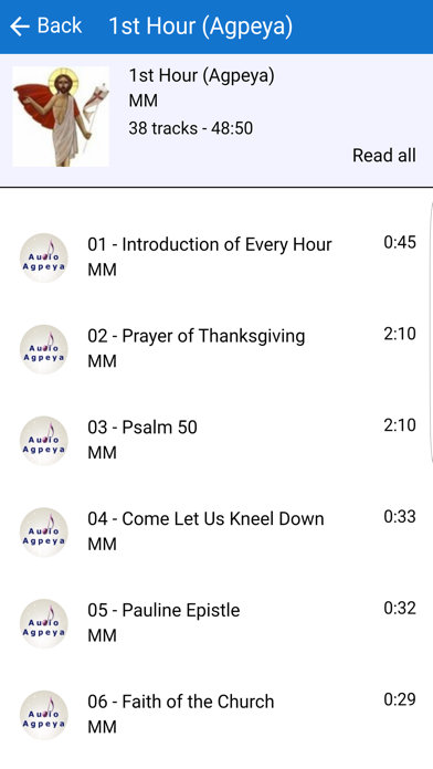 Screenshot #3 pour English Audio Agpeya
