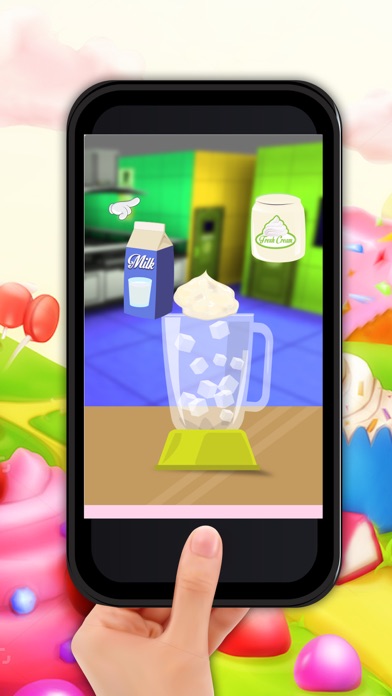 Screenshot #2 pour Une glace - Jeux de cuisine pour les enfants