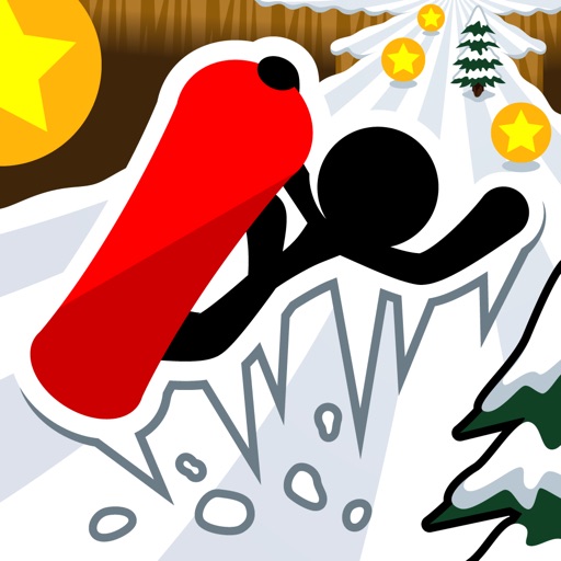 Snowboard de Coins Icon