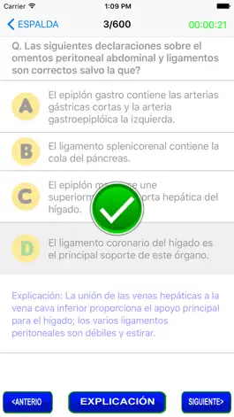 Game screenshot Preguntas sobre Anatomía apk