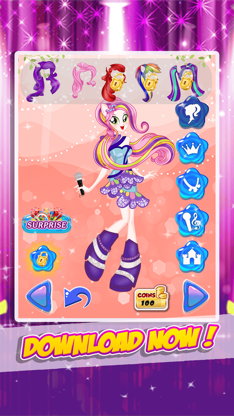 Pony Rainbow Friendship Dress Up Games screenshot 5