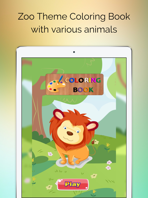 Screenshot #4 pour Coloring Page Tie - Drawing Zoo Animals