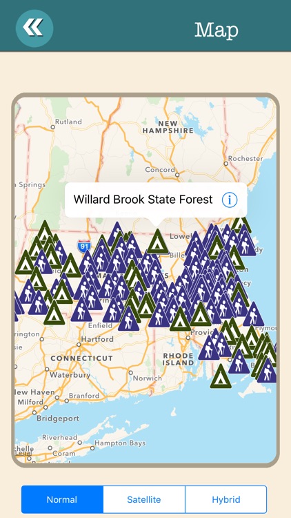 Massachusetts State Campgrounds & Hiking Trails